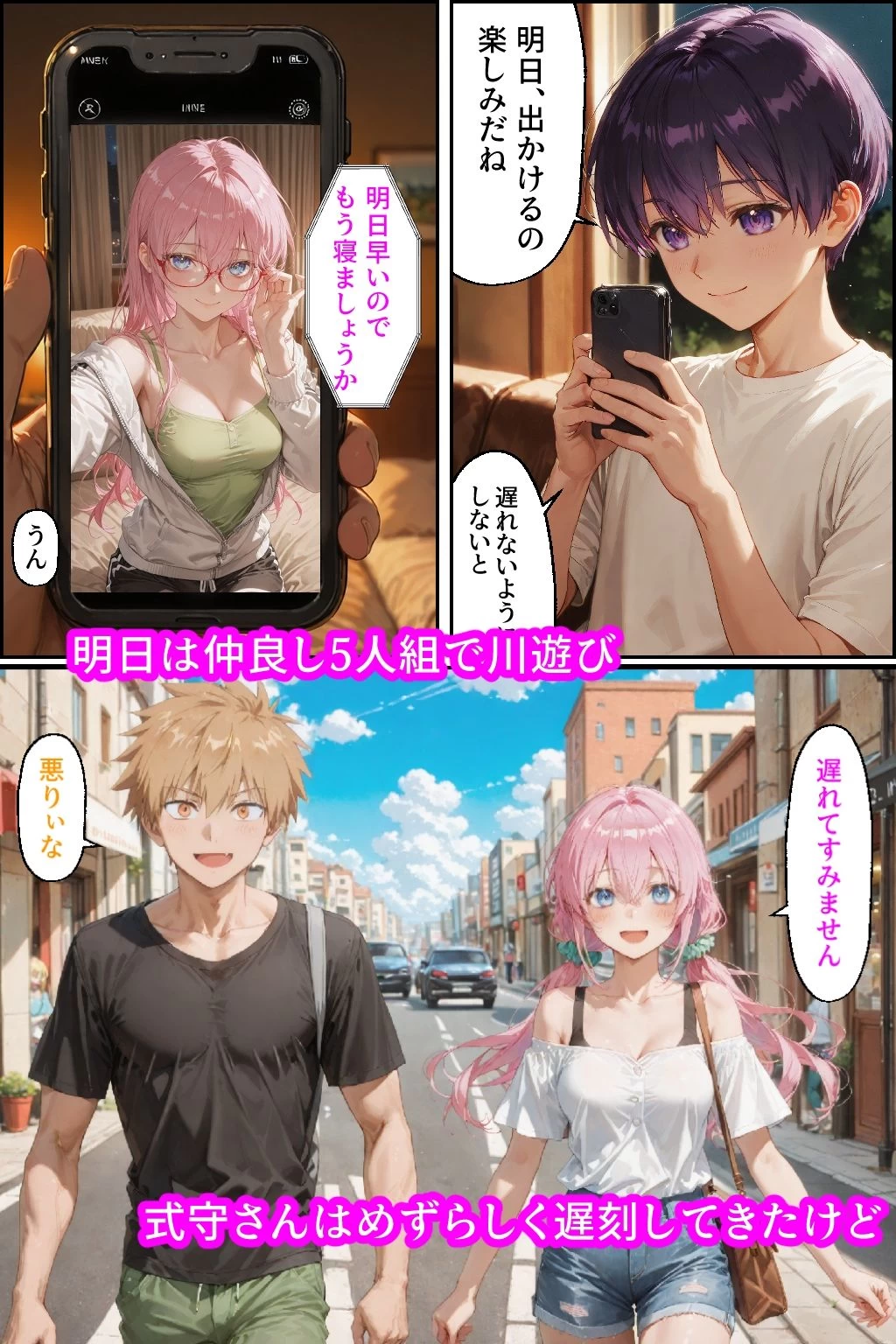 d_641589 | 可愛いだけにされちゃう式守さん3（川遊びの日の式守さん）【NTR Paradox】 - サンプル画像1