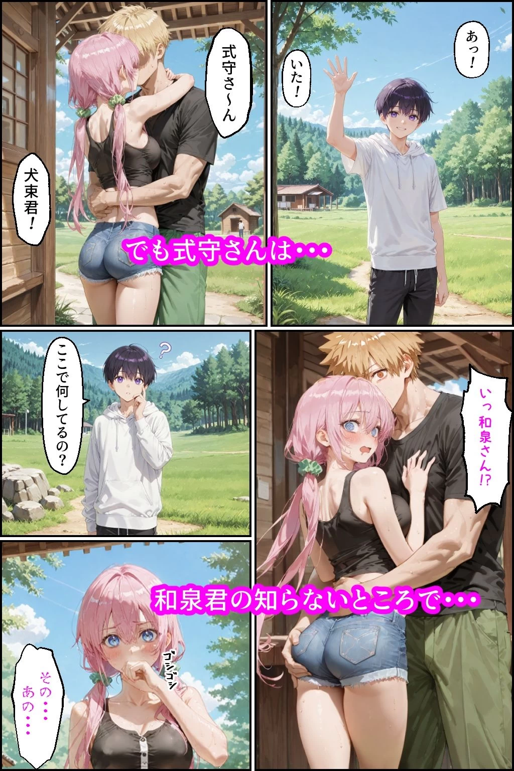 d_641589 | 可愛いだけにされちゃう式守さん3（川遊びの日の式守さん）【NTR Paradox】 - サンプル画像3