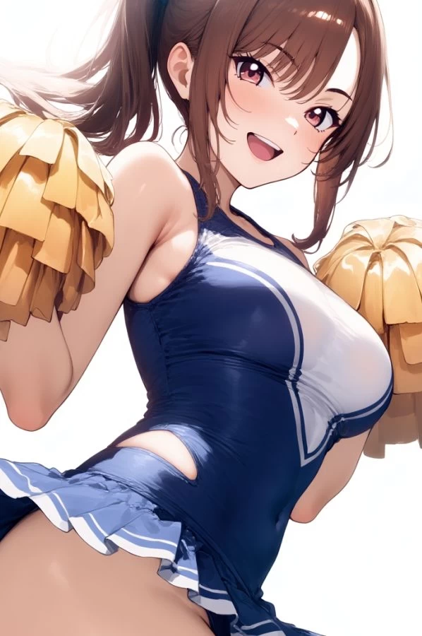 d_642174 | 天崎美姫S N S まとめ バニースク水デートにチアアイドル【ミックス ステーション】 - サンプル画像6