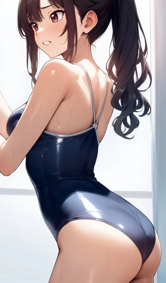 d_642174 | 天崎美姫S N S まとめ バニースク水デートにチアアイドル【ミックス ステーション】 - サンプル画像8