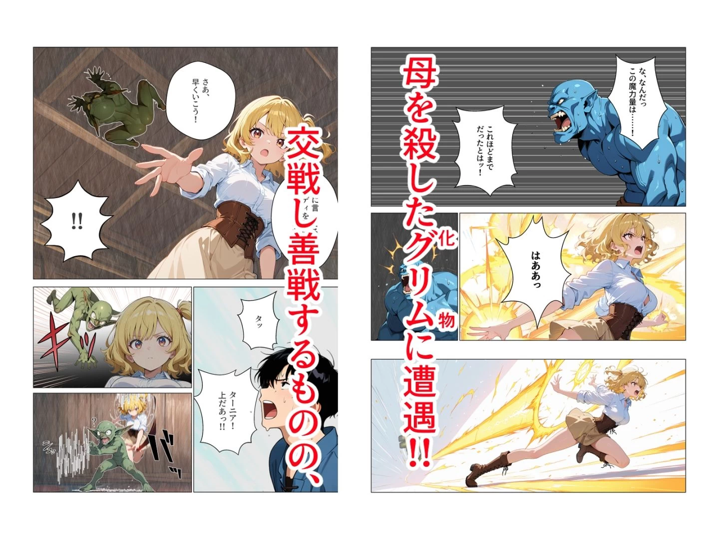 d_642645 | 村娘ハンター、親の仇に犯●れて逝きまくり子づくりセックス【0.16-tenichiroku-】 - サンプル画像3