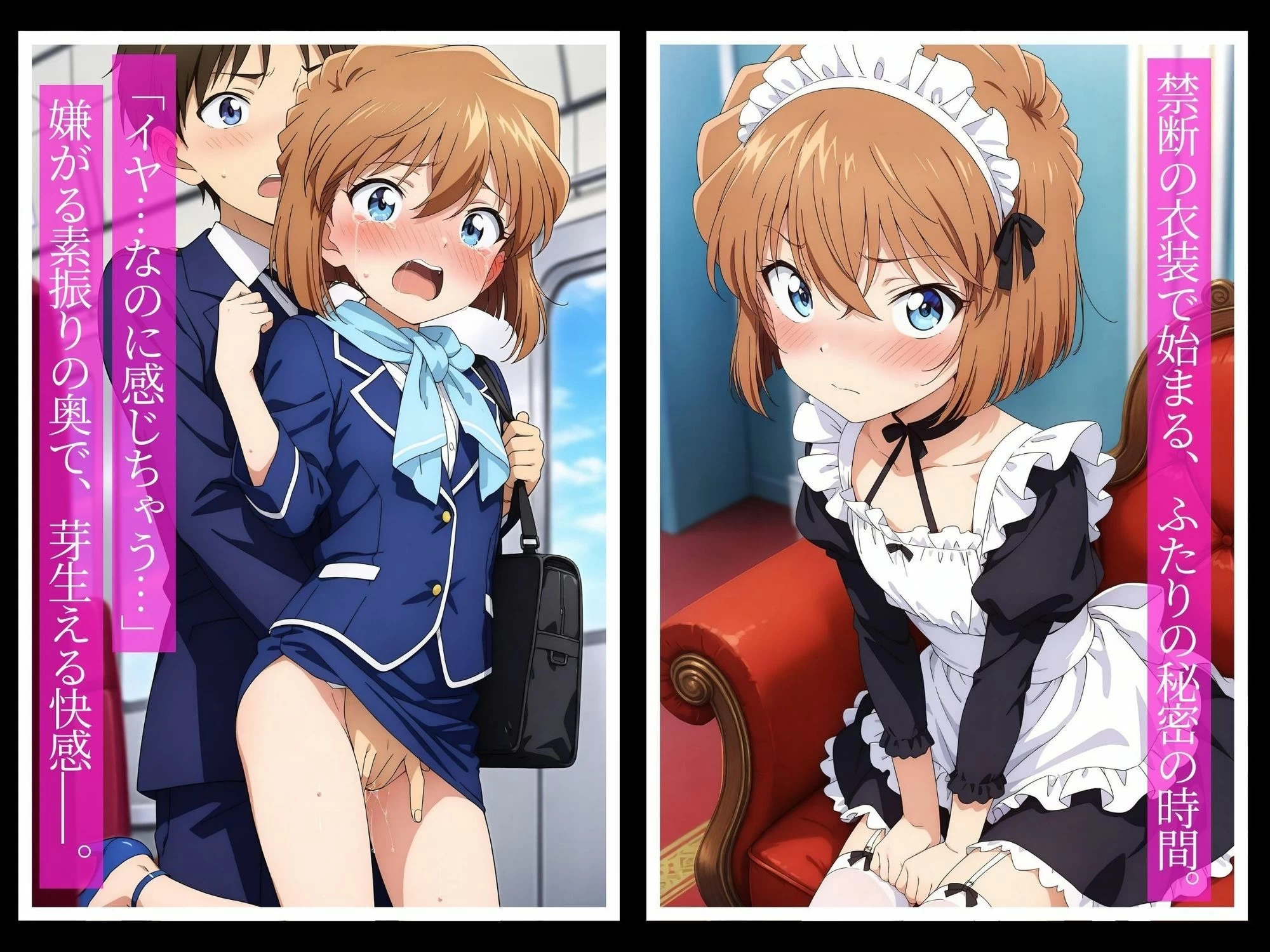 d_643004 | 快感コスプレ部屋〜嫌がる彼女に着せてヤったら、何度もイッた〜 灰◯哀編【堕コスヒロインズ♪】 - サンプル画像2