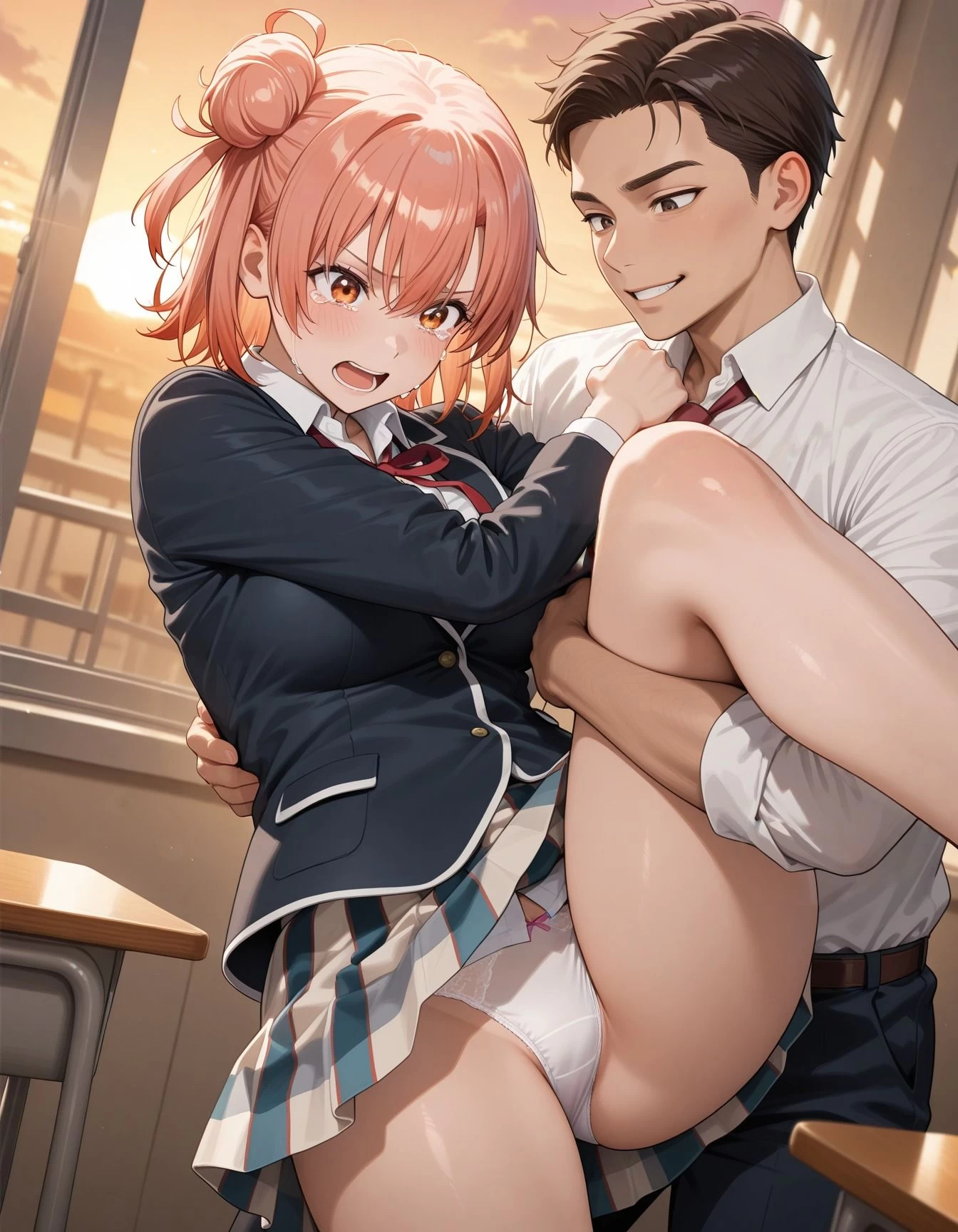 d_643701 | 放課後の教室で男たちに襲われた少女【ぽりっしゅ本舗】 - サンプル画像5