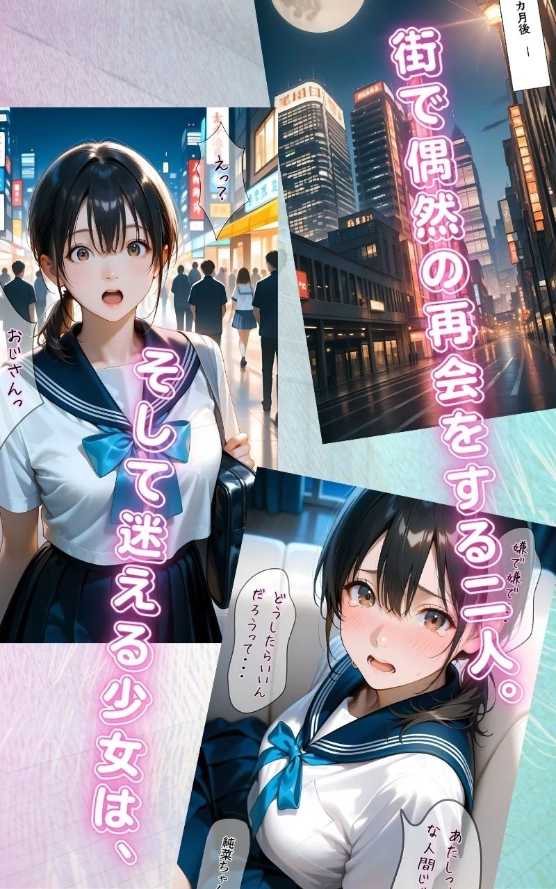 d_643887 | 水着撮影会のはずが、いつのまにかおぢさんち〇ぽに沼る話1後編【メコ星☆彡】 - サンプル画像4