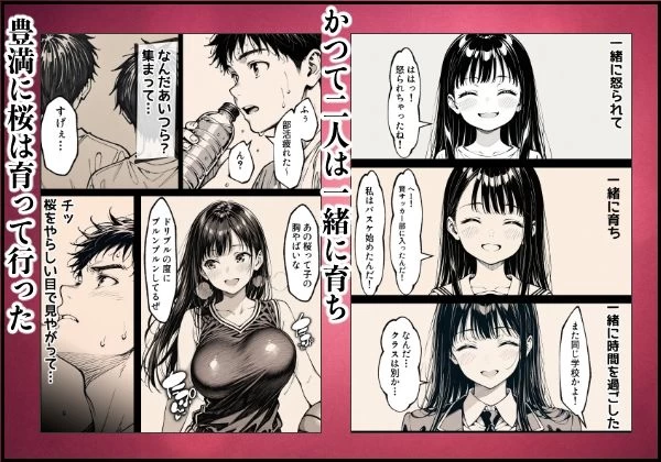 d_644290 | 好きだと言えずに目の前で奪われた幼なじみに風俗で再開する話【もみじもみもみ工房】 - サンプル画像4