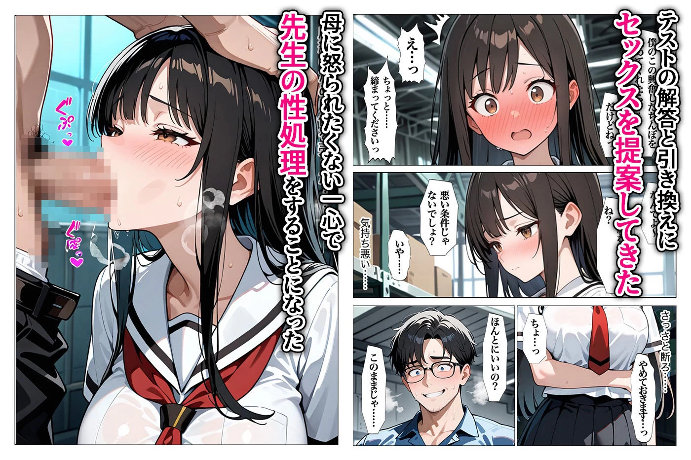 d_645856 | ホームレスの激クサちんぽで中出しされました【すぷらっしゅまうんてん】 - サンプル画像4