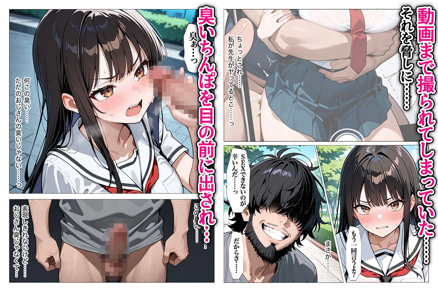 d_645856 | ホームレスの激クサちんぽで中出しされました【すぷらっしゅまうんてん】 - サンプル画像8