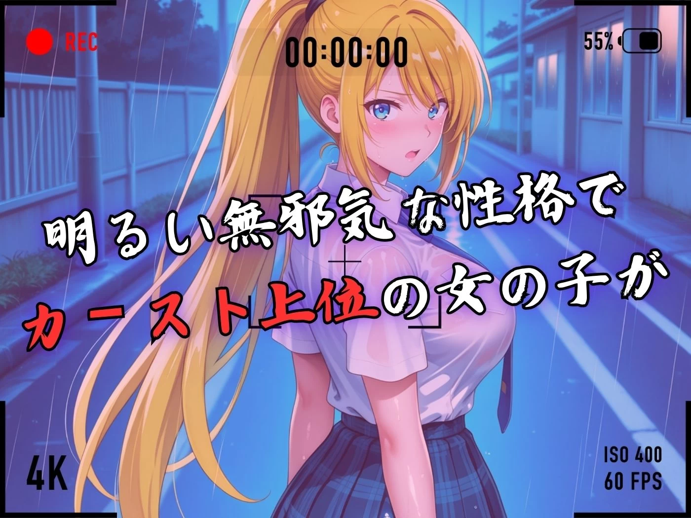 d_646186 | 【4Kイラスト】1万3000人の生徒を抱いた校長による白石絵里への性指導（雨宿り編）【Re:ライト_栄新学園】 - サンプル画像3
