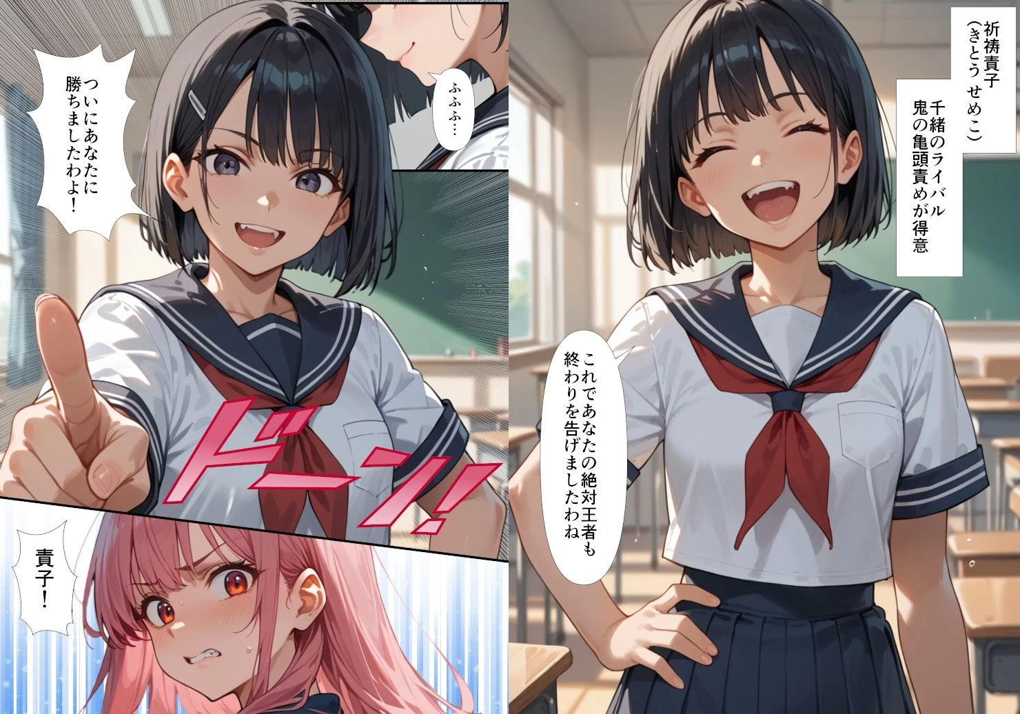d_646196 | フェラチオ職人育成学園【ピココミック】 - サンプル画像3