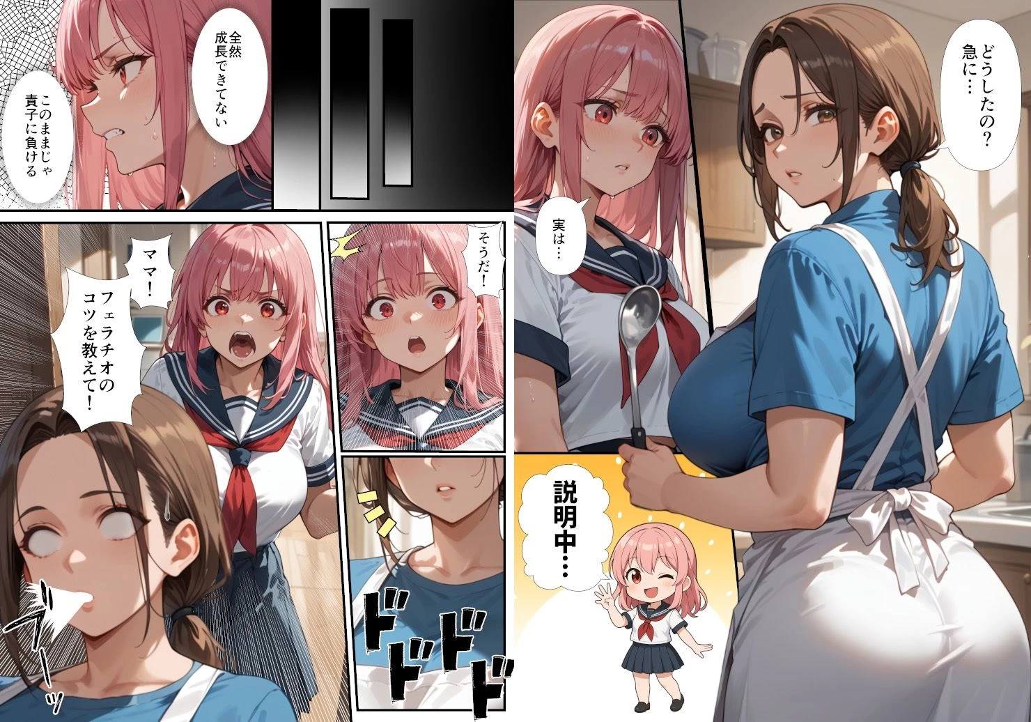 d_646196 | フェラチオ職人育成学園【ピココミック】 - サンプル画像8