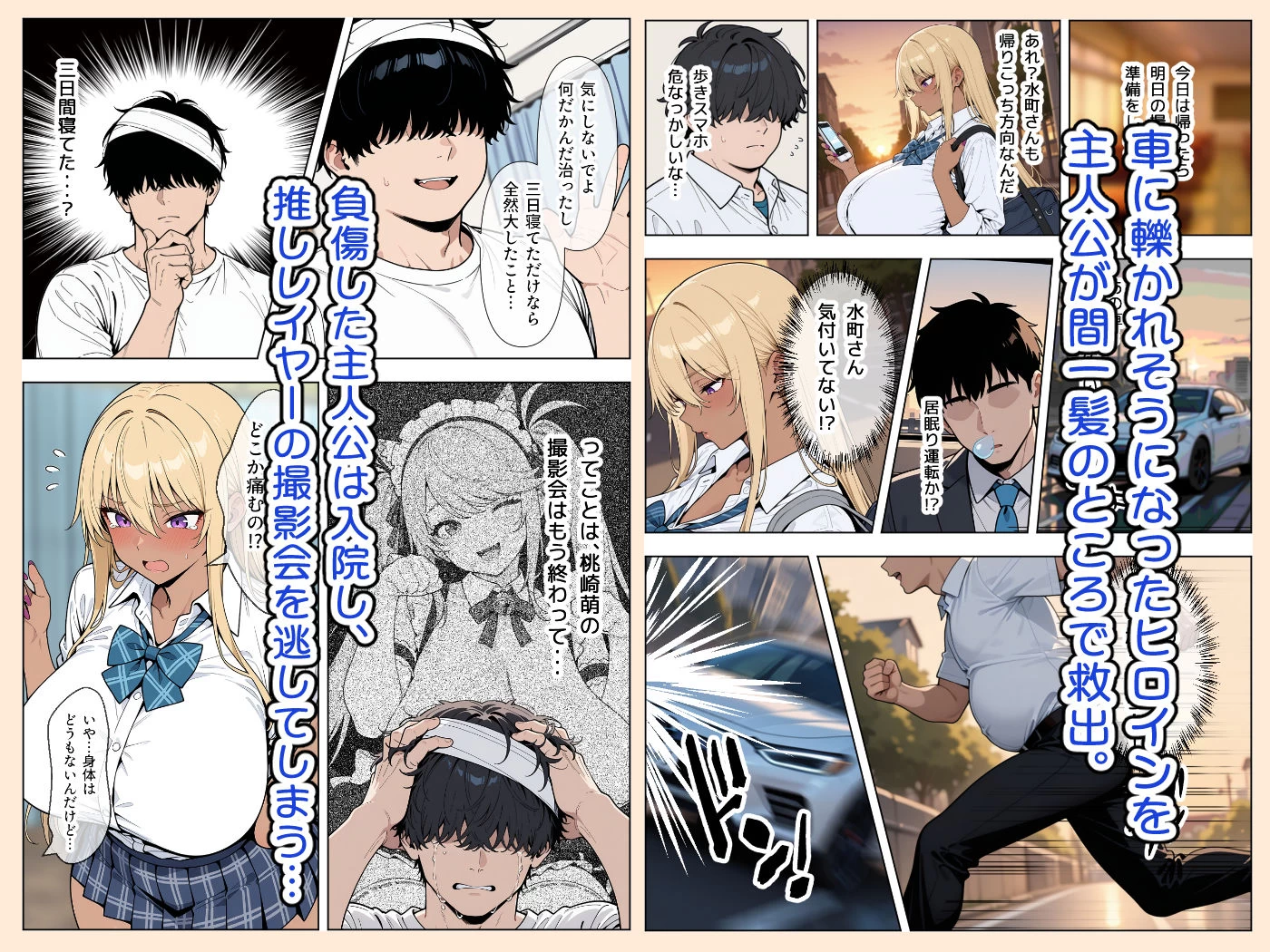 d_646576 | オタクに優しい爆乳ギャルとカメコな僕〜秘密のエロコス撮影会〜【ベビーリーフ工房】 - サンプル画像2