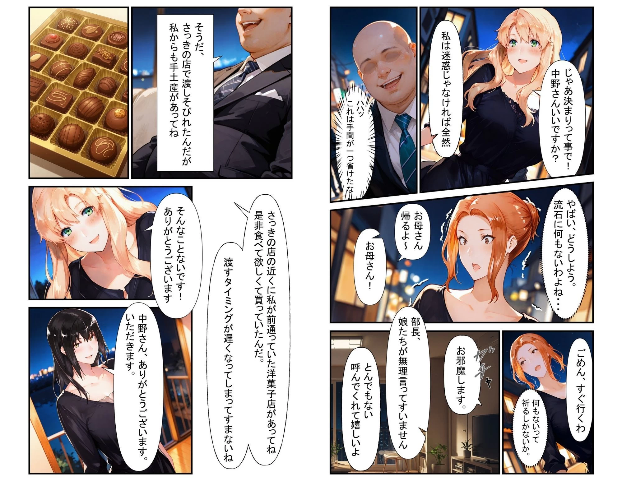d_647525 | 橘さん家のNTR事情 上司のデカチンに犯●れる 橘家編【ganzo】 - サンプル画像4