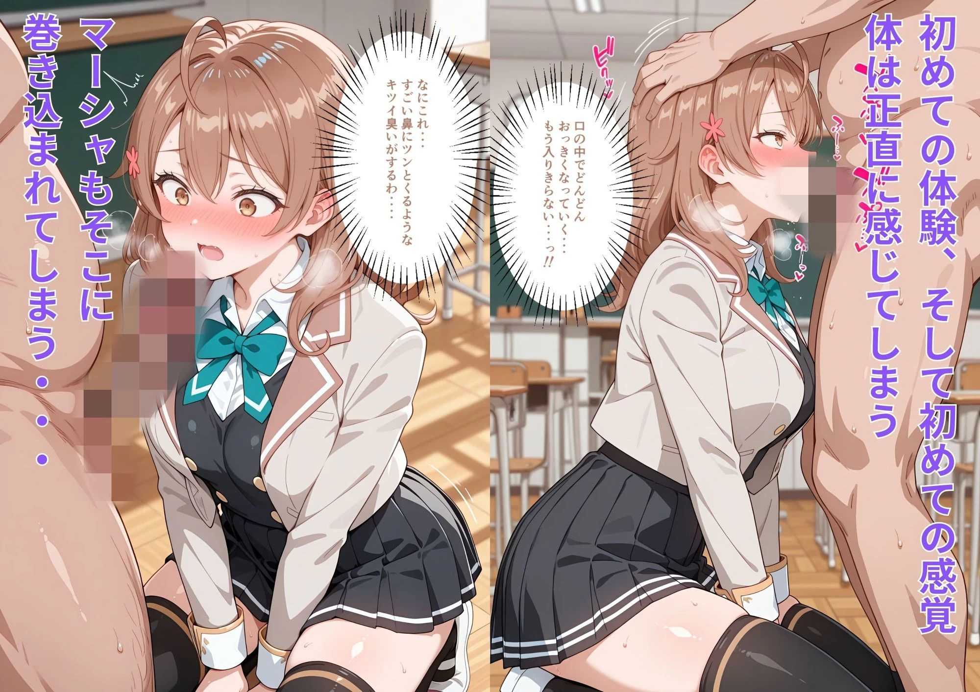 d_650649 | お姉ちゃんも負けてない！？  ふたり仲良く揃って淫乱ドスケベ肉便器【はやふ】 - サンプル画像4