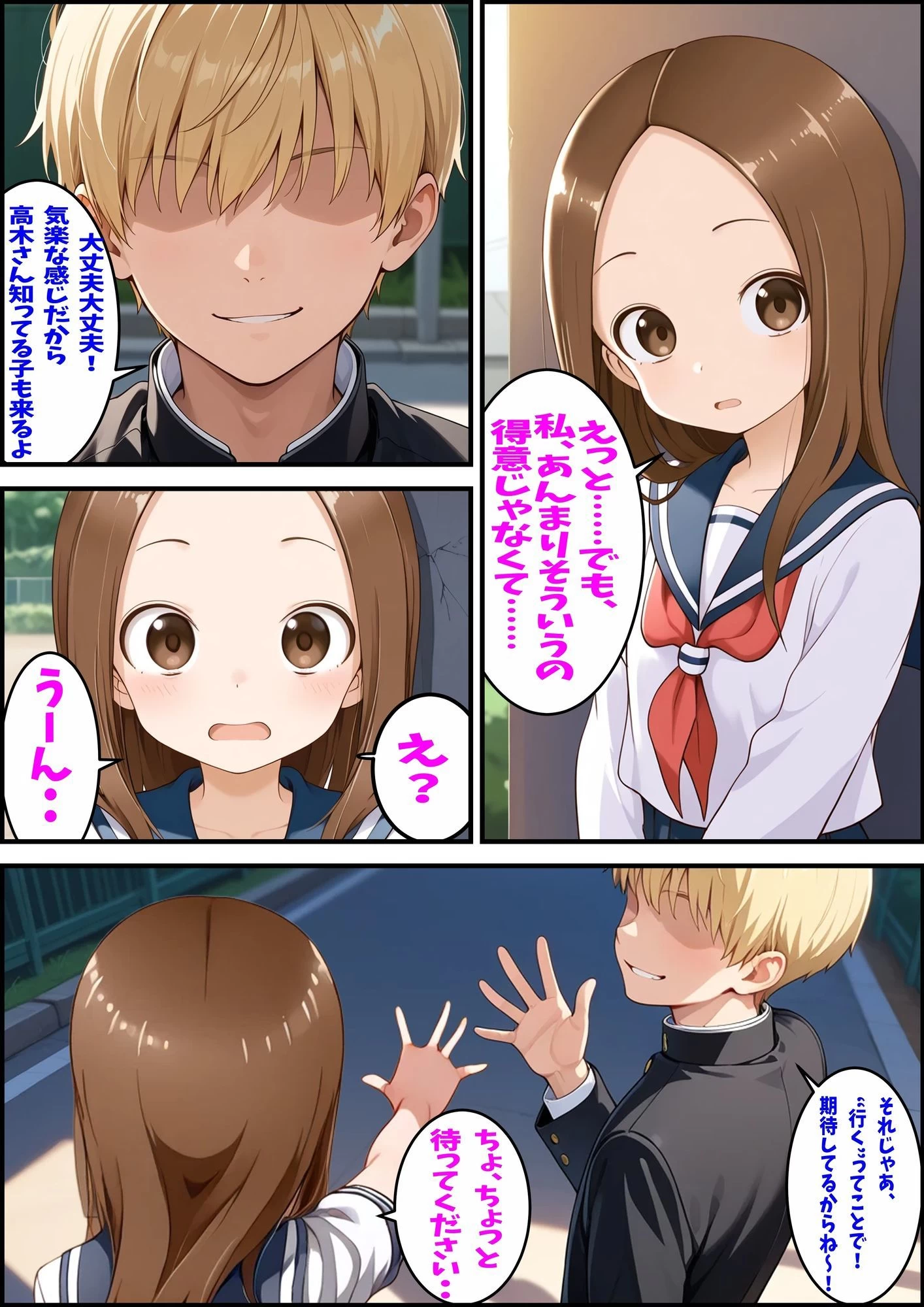 d_652063 | からかい上手の高〇さん 高木さんの王様ゲーム【ピート出版】 - サンプル画像1