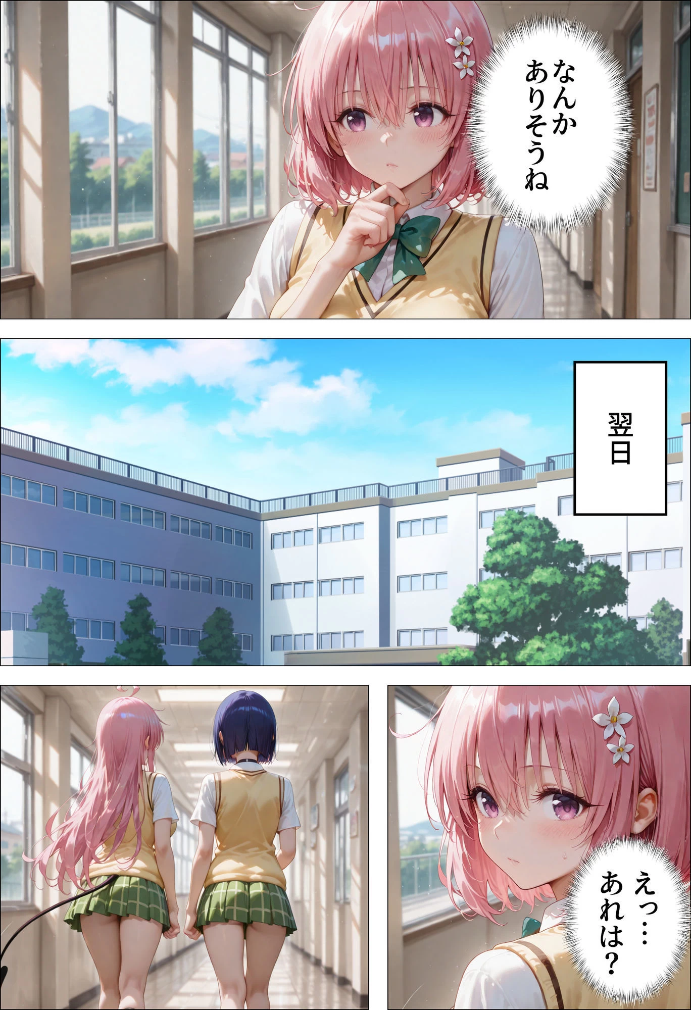 d_655837 | 催●種付け学園 緊縛調教ボテ腹肉便器科へようこそ モ〇とラ〇編【AI魔法おじさん】 - サンプル画像9