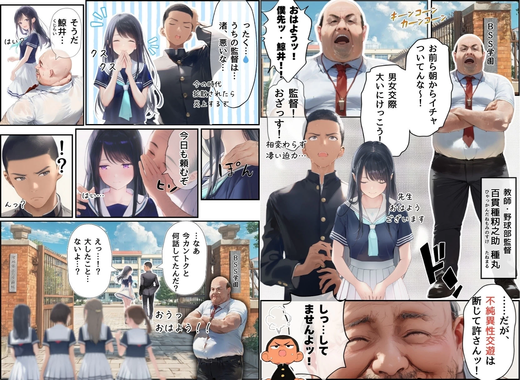 d_656846 | 想いを寄せていた幼馴染みが中年メタボ教師（BMI40）と肉体関係だった件【種付け出版】 - サンプル画像3