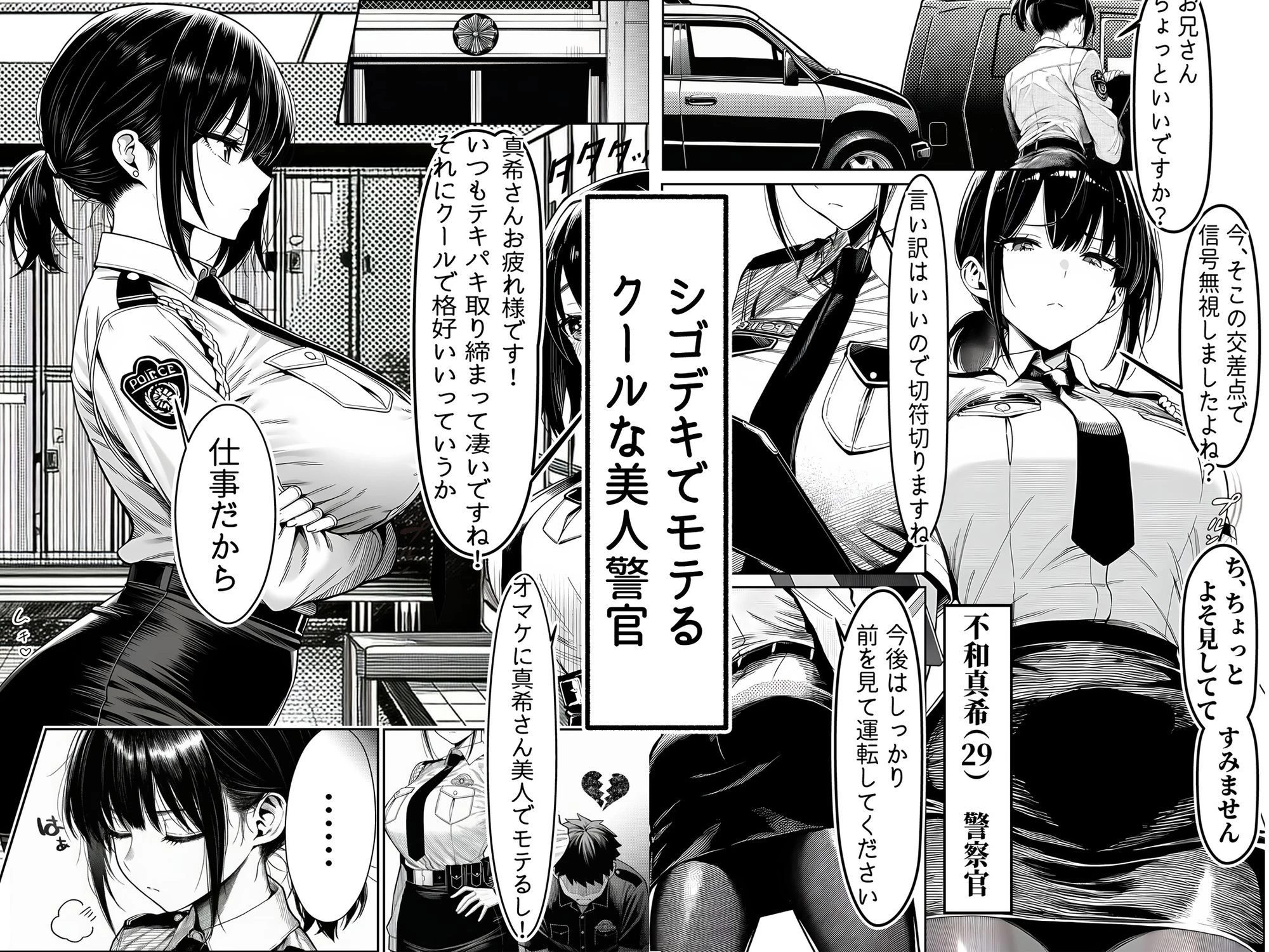 d_663516 | 女性警察官（29歳）が、チンピラのチンポに逆取り調べをされて【夜あくび小隊】 - サンプル画像1
