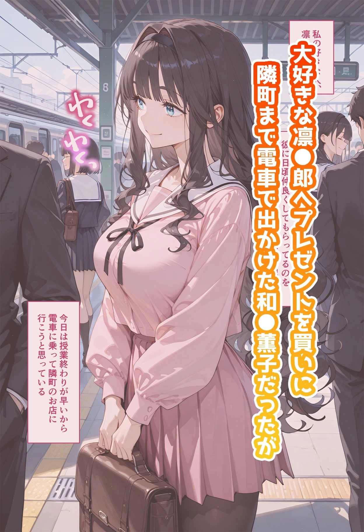 d_664725 | 【動画付き】和◯薫子のいちばん長い日〜痴●にイカされまくり処女を奪われる純情少女〜【わたあめ重工】 - サンプル画像1