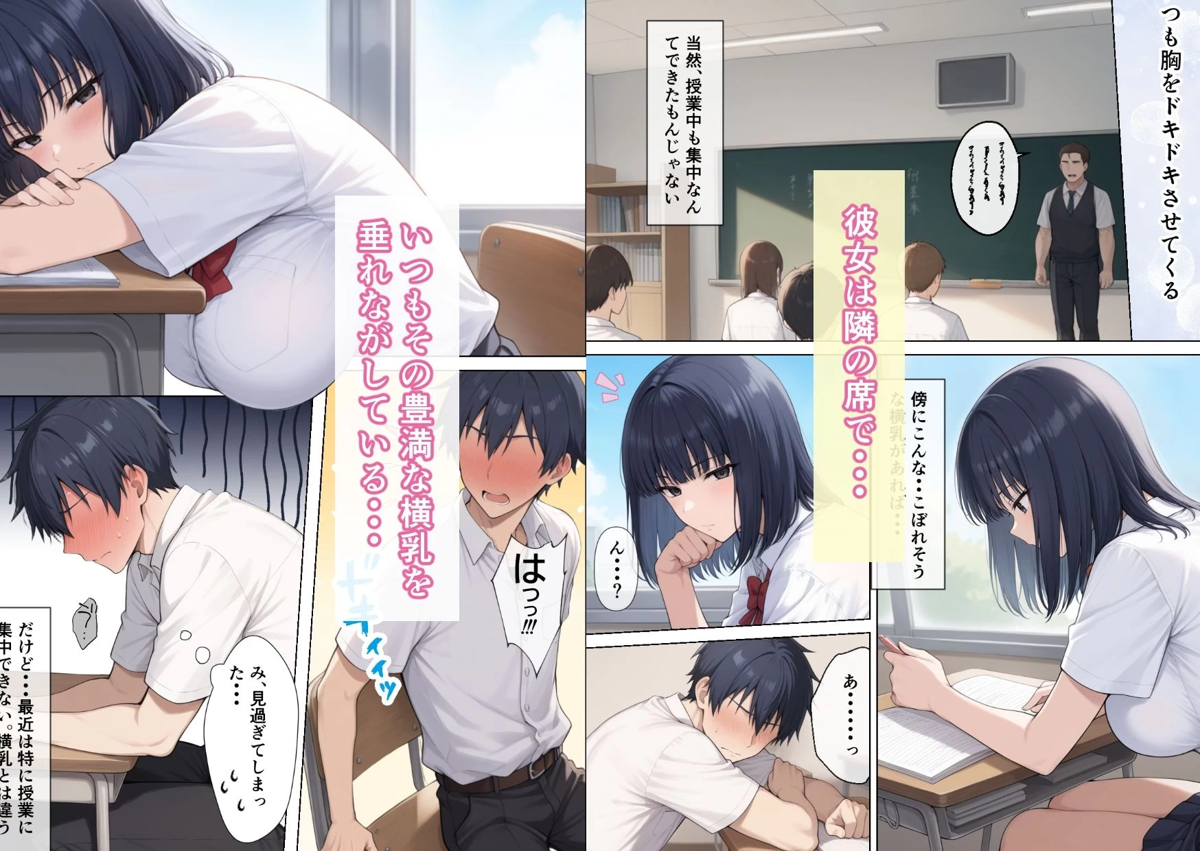 d_667737 | クラスの巨乳図書委員長はお義姉ちゃん【ステラぴんく】 - サンプル画像2