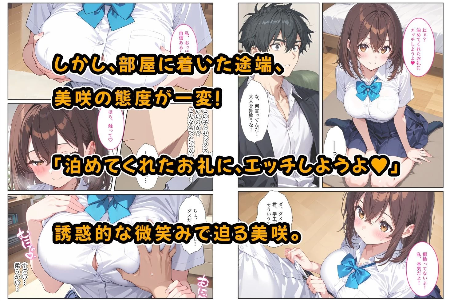 d_668972 | 夜の公園で爆乳女子校生を拾ったら…【StudioSR（妹･人妻･巨乳推し）】 - サンプル画像4