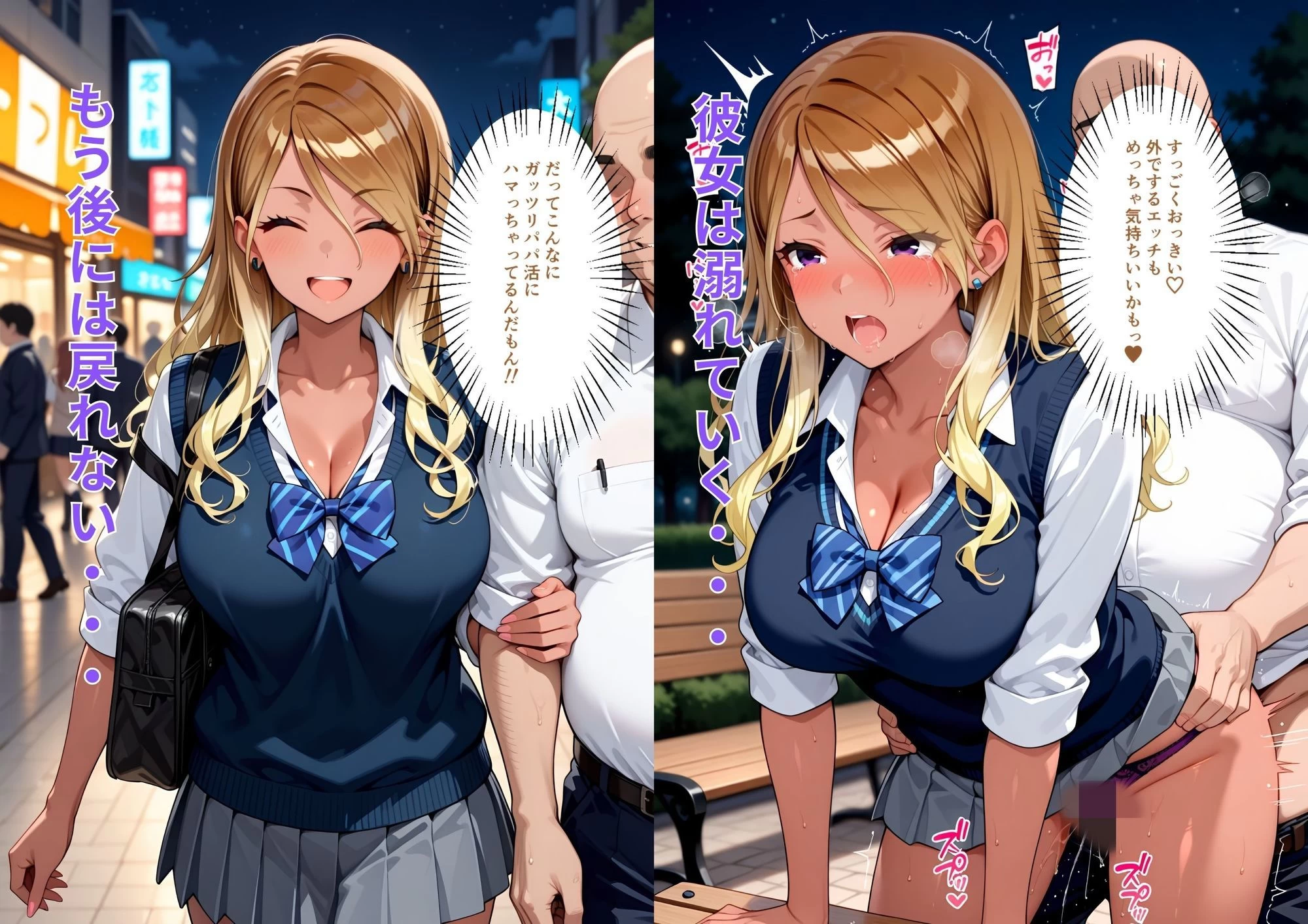 d_669013 | クールなギャルの本性  スキピとパパ活しちゃうガチビッチギャル【はやふ】 - サンプル画像8