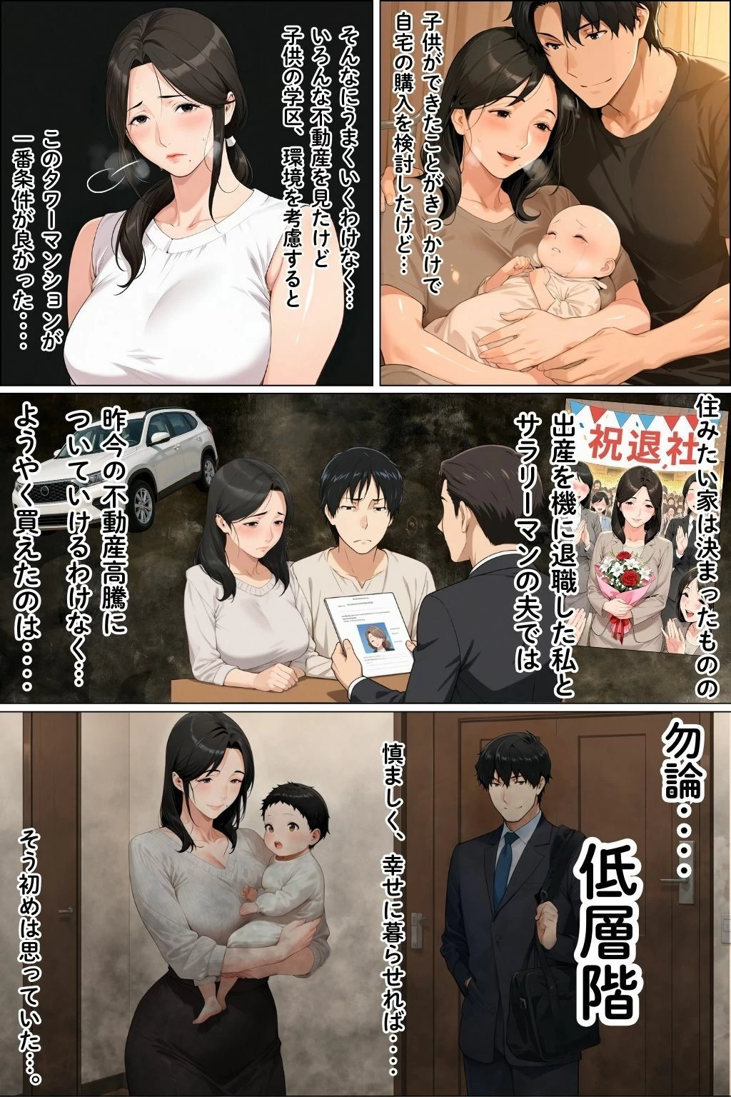 d_671010 | タワマン界隈 低階層主婦は高階層男に買われる。【えち詩人】 - サンプル画像7