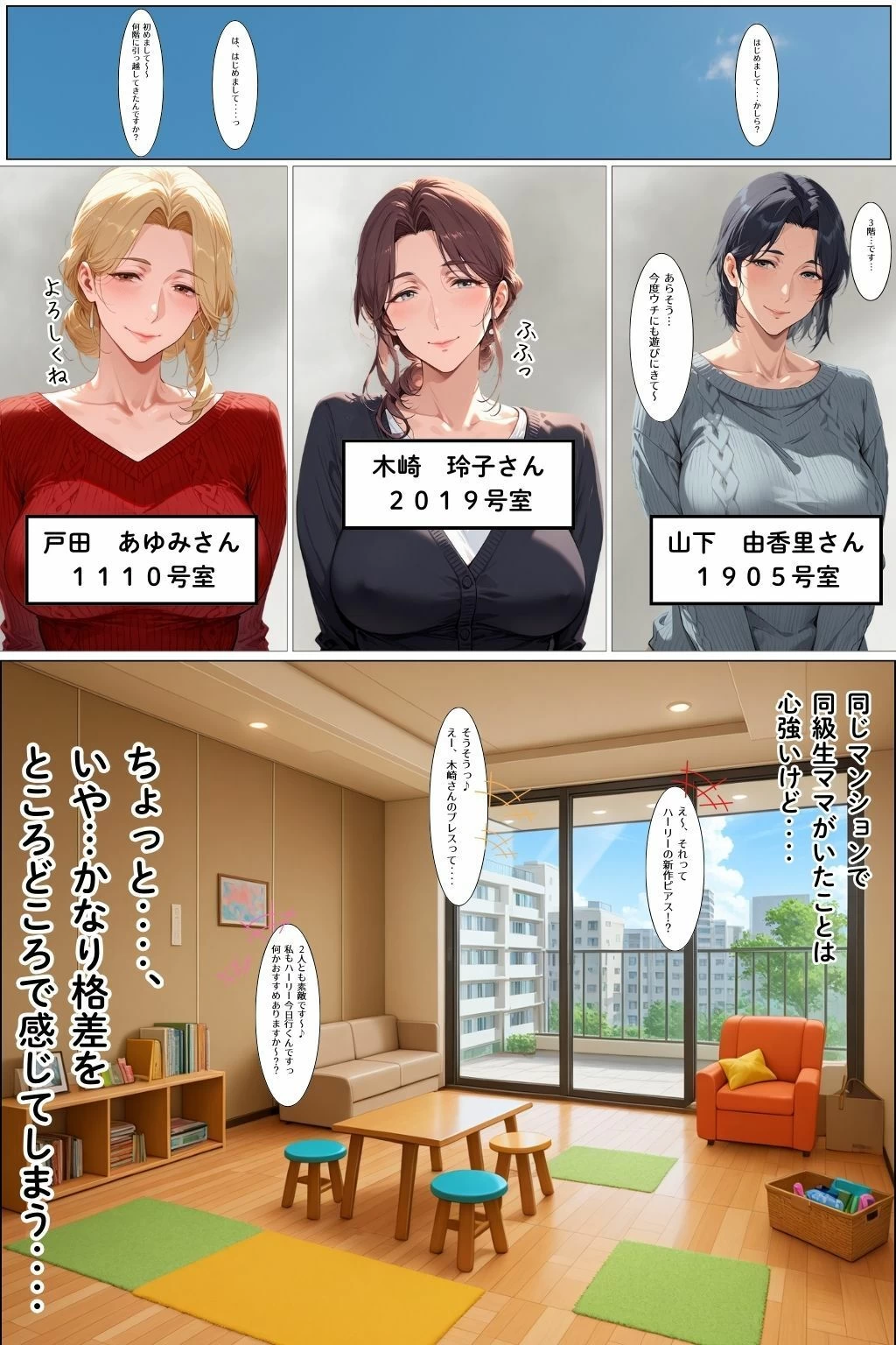 d_671010 | タワマン界隈 低階層主婦は高階層男に買われる。【えち詩人】 - サンプル画像8