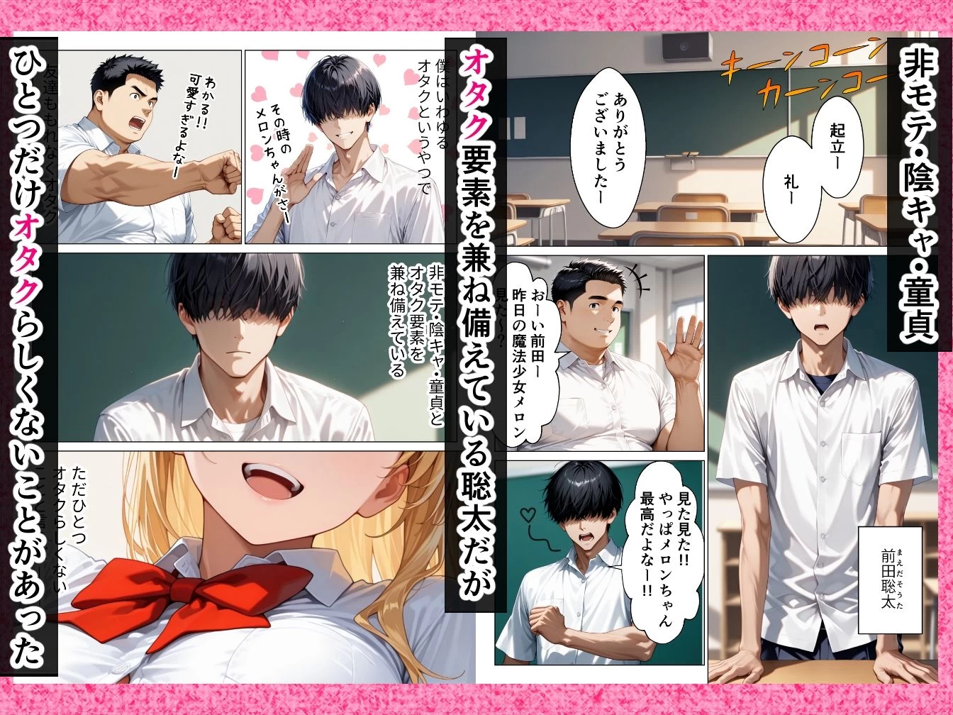 d_672377 | 童貞オタクの僕が巨乳幼馴染ギャルの処女をもらってイチャラブHする話【りんごパイ】 - サンプル画像1