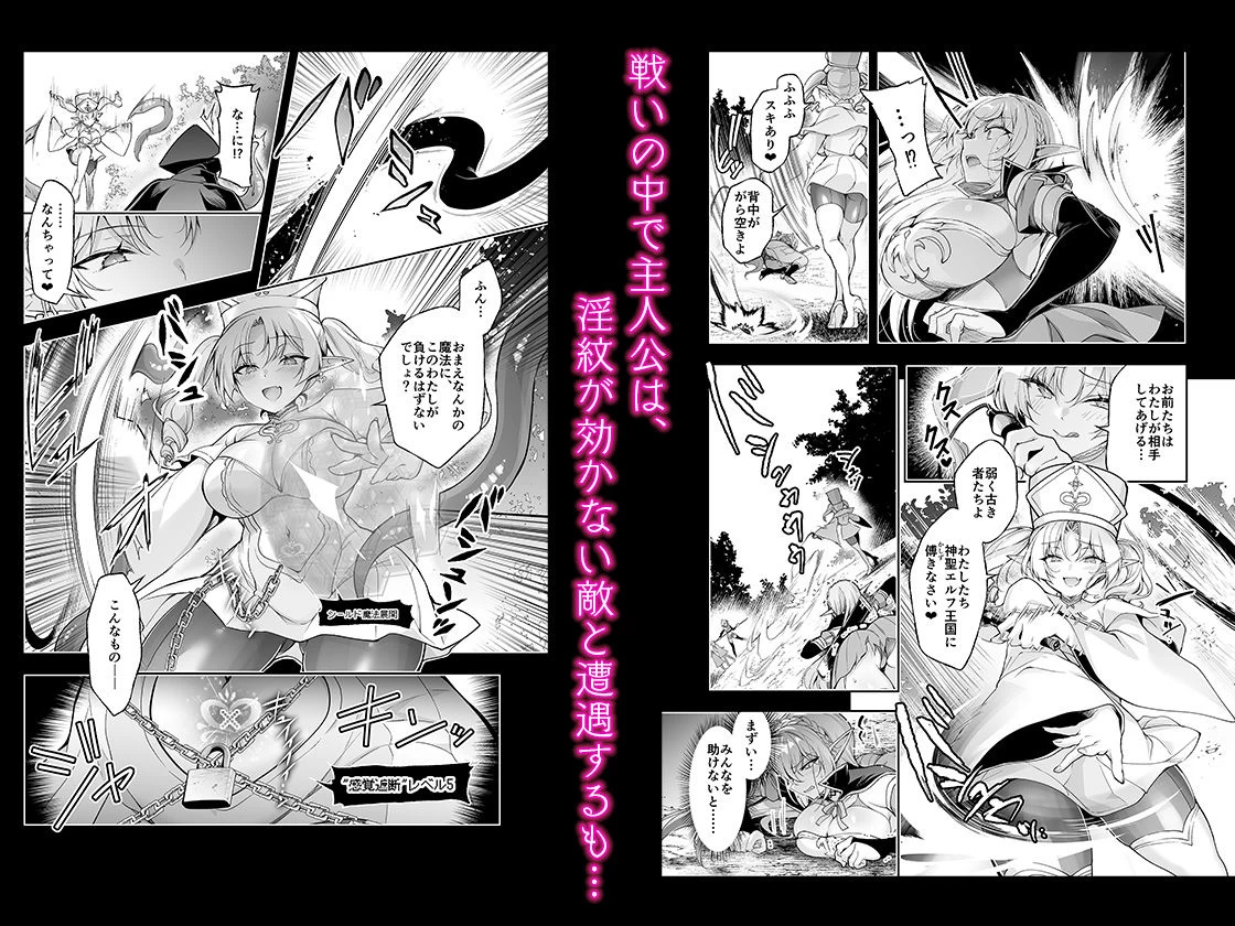 d_673732 | エルフに淫紋を付ける本 LEVEL:9【にのこや】 - サンプル画像3