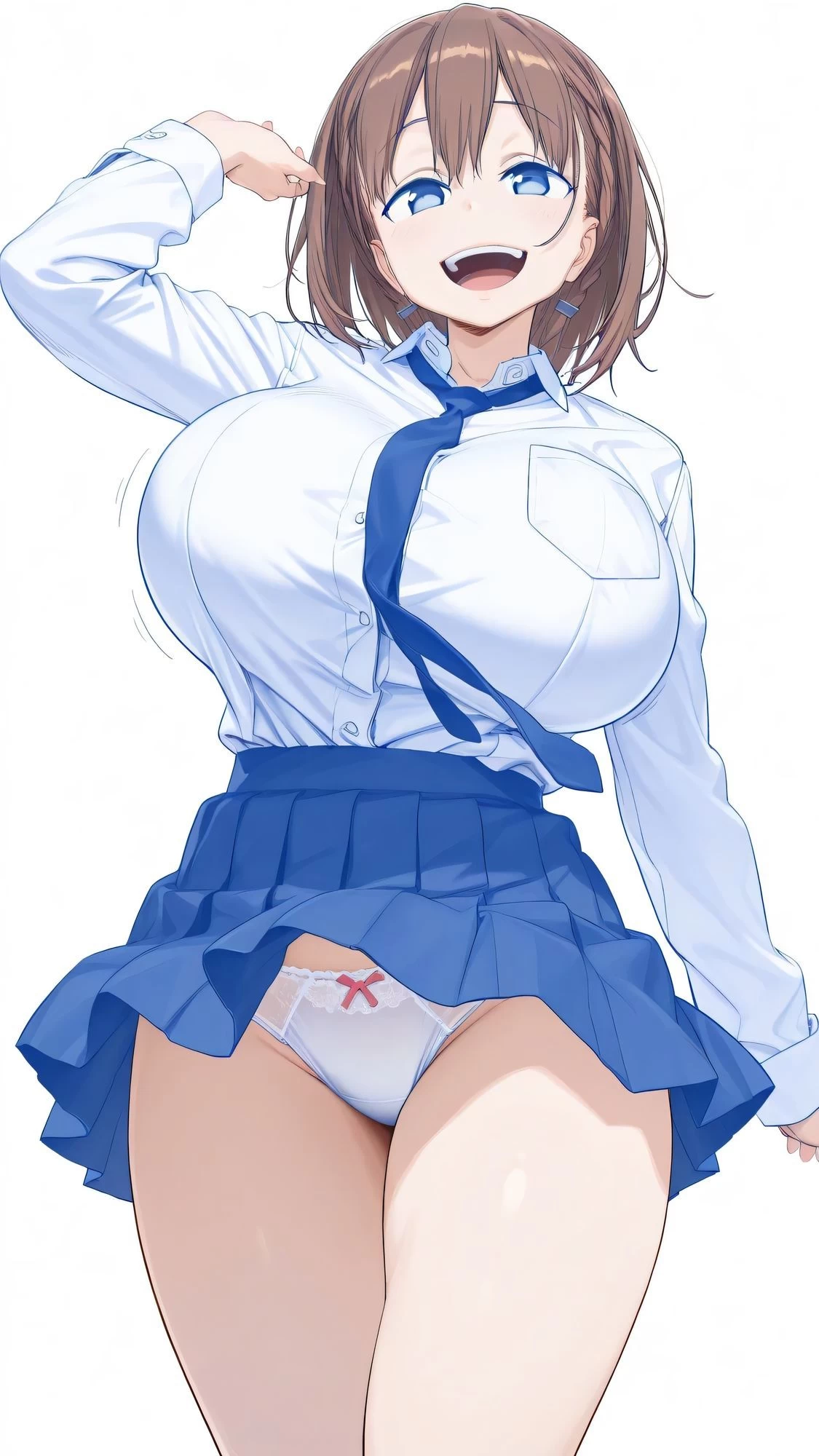 d_675824 | 弱男相手にたわわちゃんが性欲処理介助をさせられるAI・イラスト集【モモダ商店】 - サンプル画像7