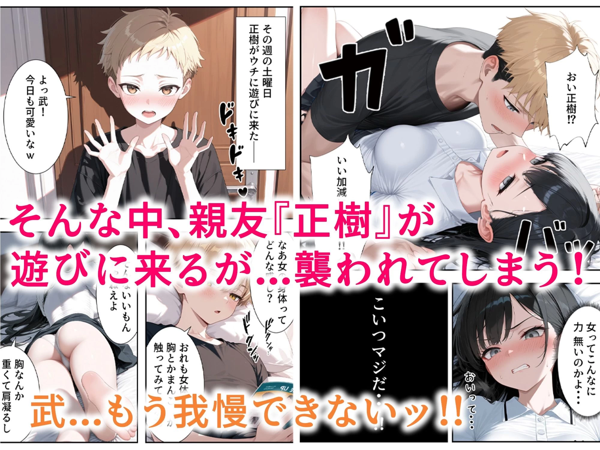 d_677437 | 今年も女体化の季節がやってきました【だぶるクリっく】 - サンプル画像4