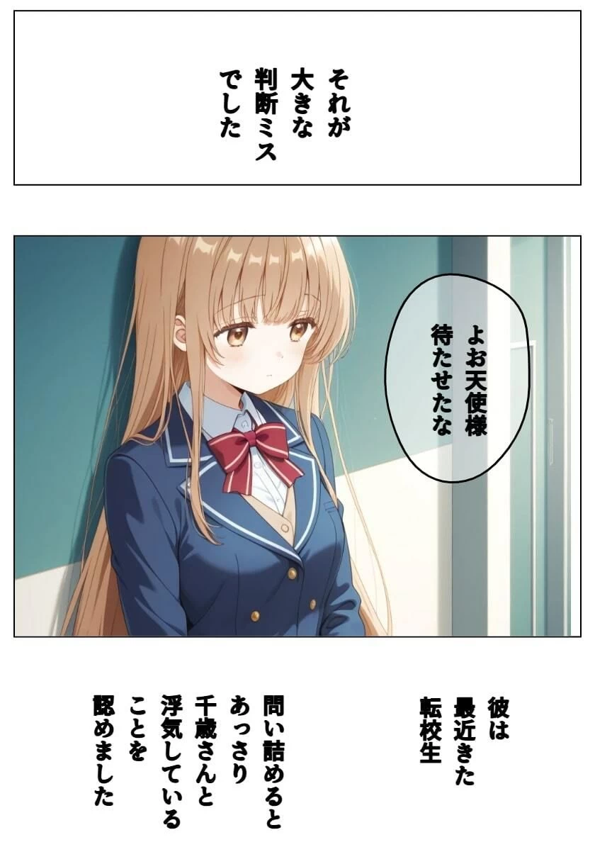 d_677511 | イケメン転校生に寝取られた天使様【ピンクちゃん】 - サンプル画像5