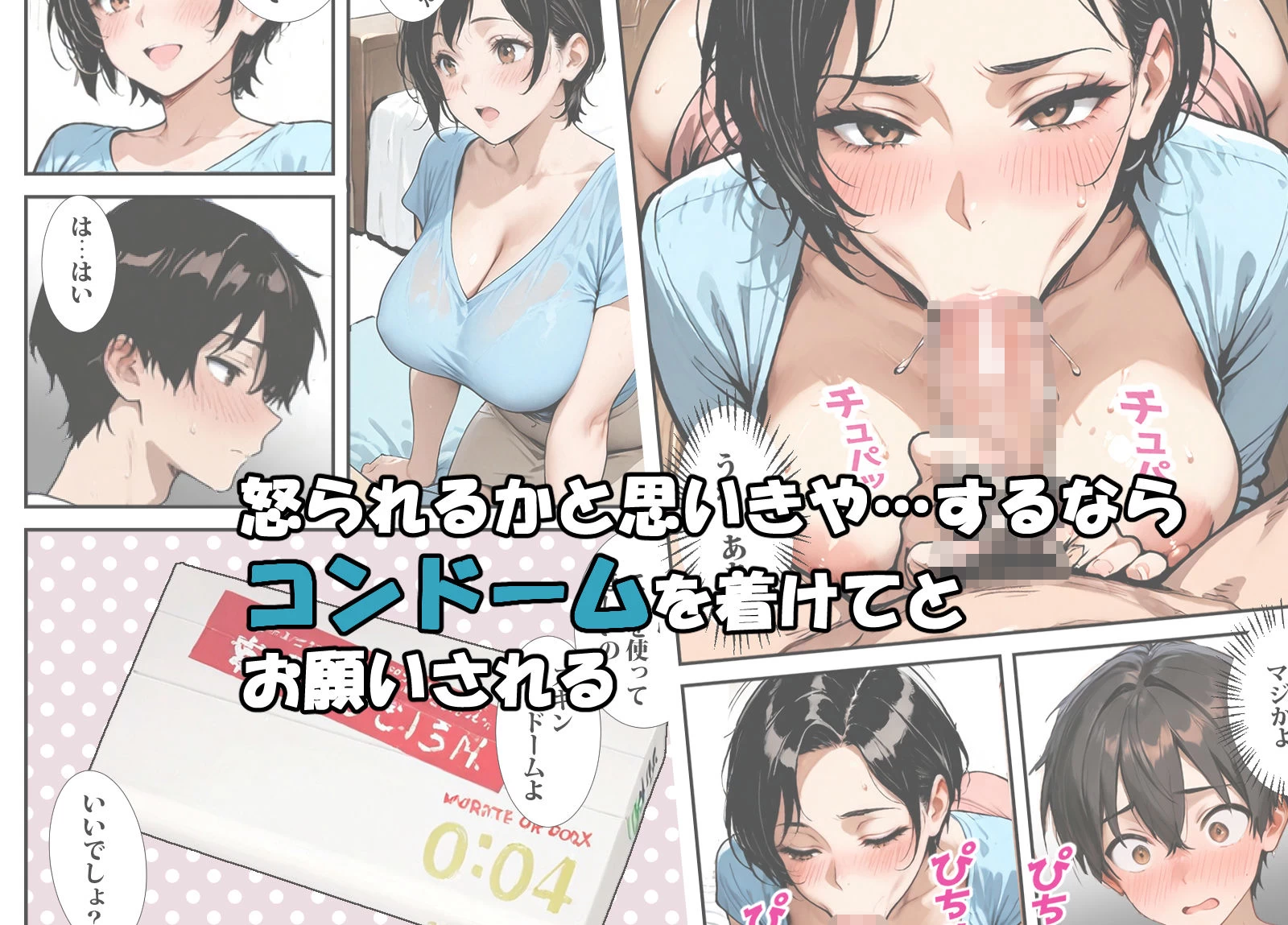 d_678593 | 彼女のママが僕にコンドームの着け方を教えてくれる【東京漫画研究所】 - サンプル画像2