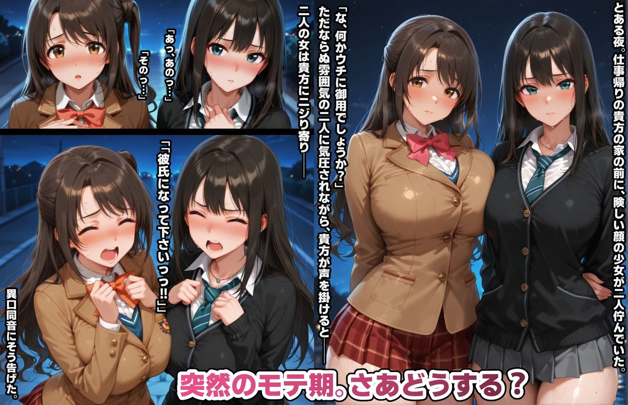 d_679723 | 凛と卯月に同時に告られたら、どうする？【ボンゴレ定食】 - サンプル画像1