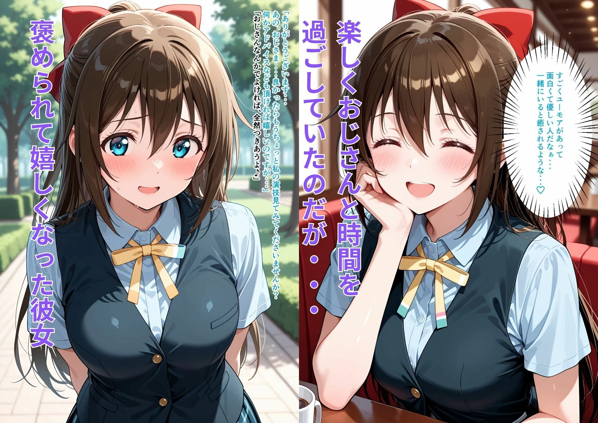 d_680466 | 私に教えてくださいっ！  演技と恋と...エッチの気持ち良さを【はやふ】 - サンプル画像2