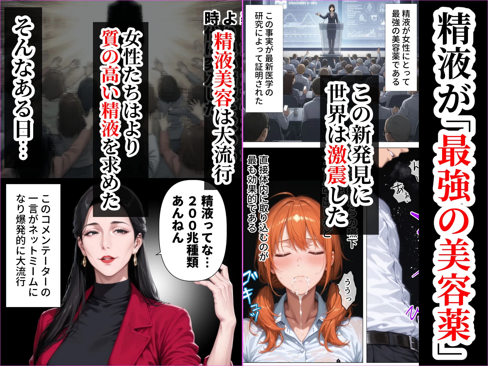 d_688096 | 【精液が最強の美容薬の世界】 SSSレア精液で人生逆転！むちむち人妻女医の特別検診【人妻が薫る部屋】 - サンプル画像2