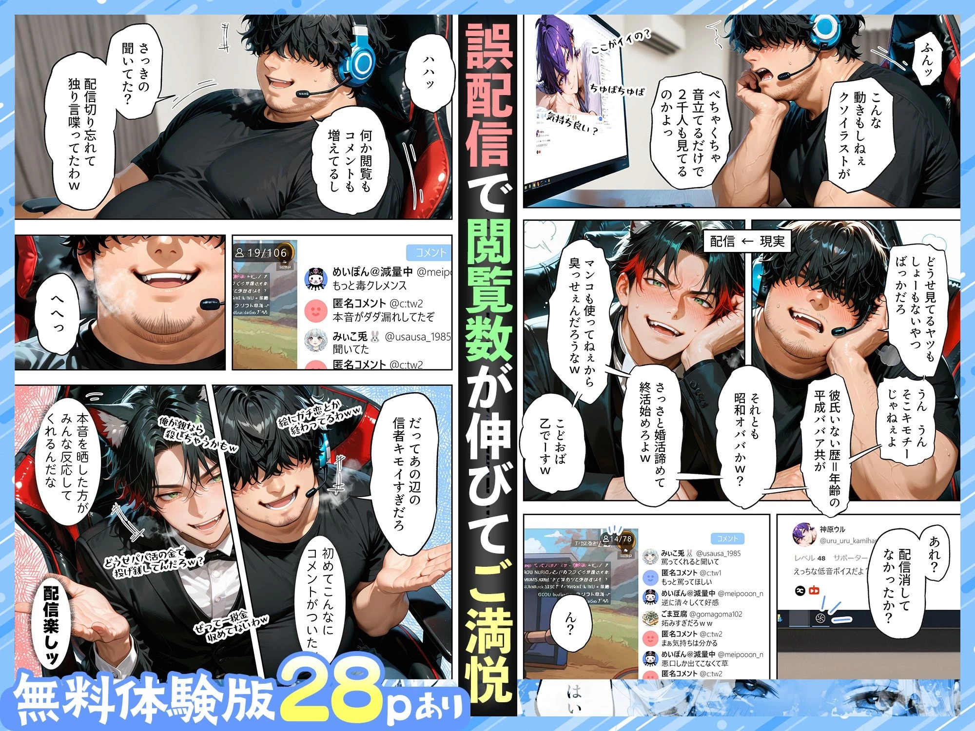 d_689154 | 配信者になればモテんじゃね！？ 素人童貞だった俺がオフパコ出来た件について【肉まんじゅう】 - サンプル画像2