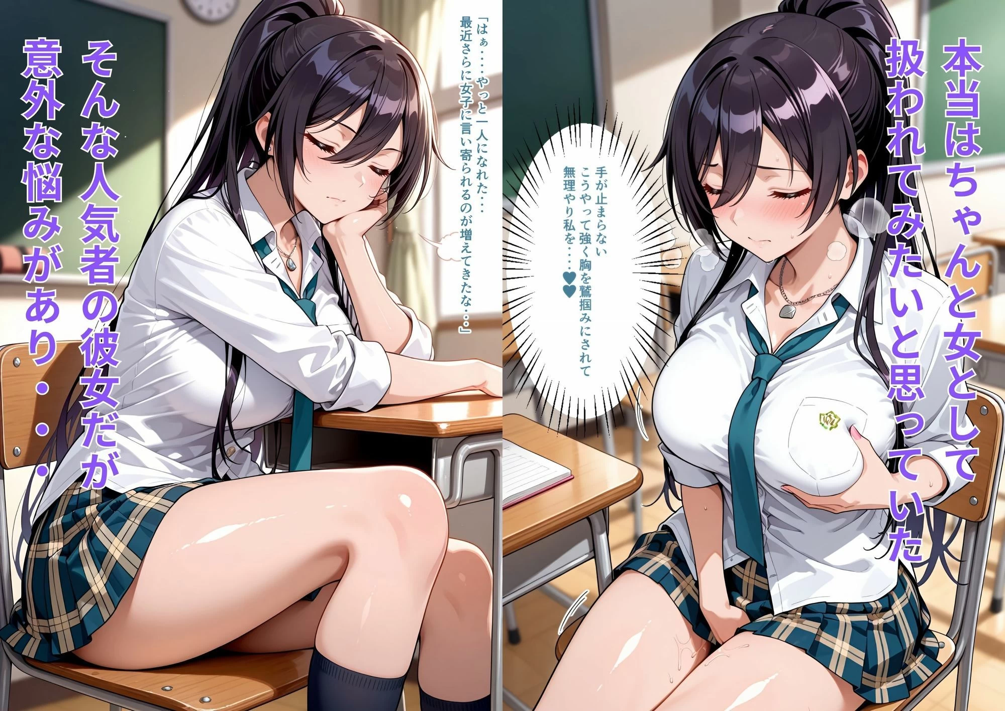 d_694442 | 王子様の秘め事  私だって本当はメスなんだからっ【はやふ】 - サンプル画像2