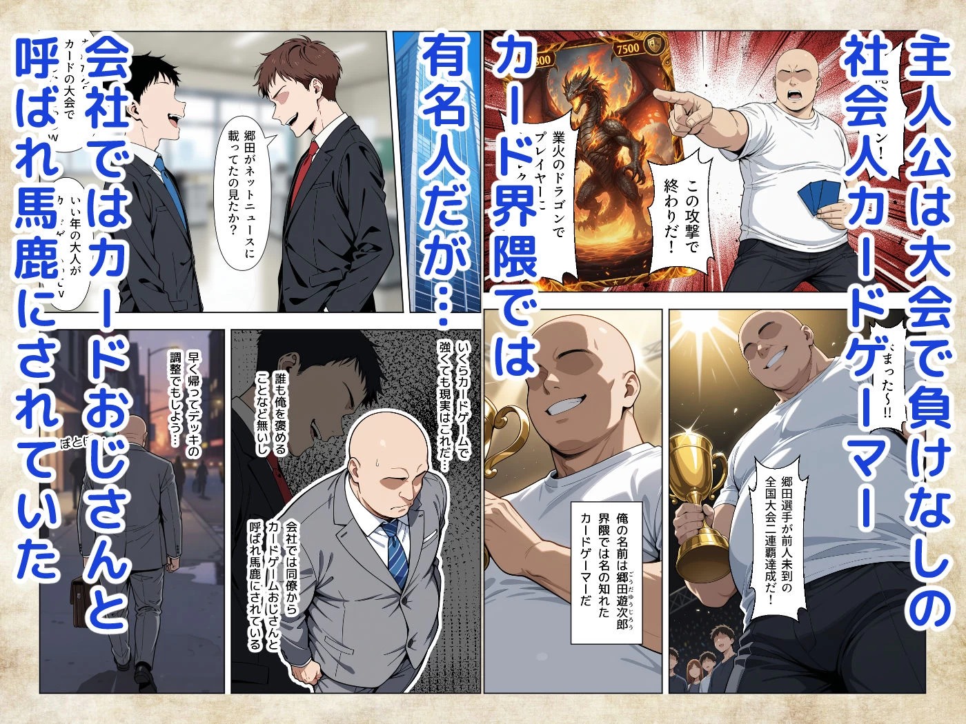 d_698428 | カードアニメあるあるの世界で無双してみた【ベビーリーフ工房】 - サンプル画像1