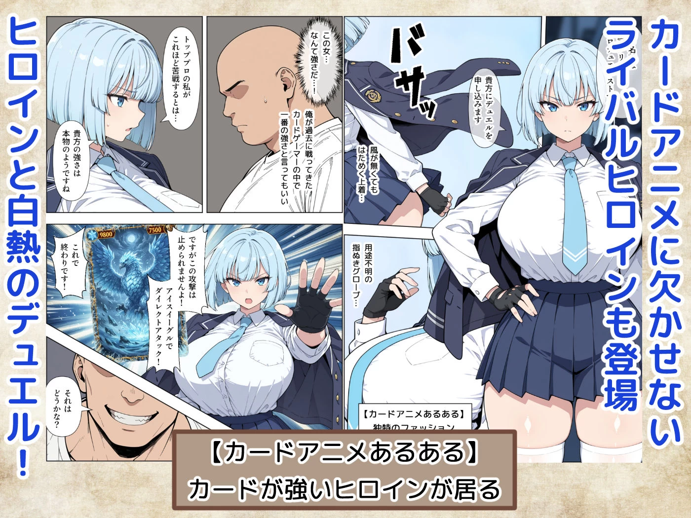 d_698428 | カードアニメあるあるの世界で無双してみた【ベビーリーフ工房】 - サンプル画像7