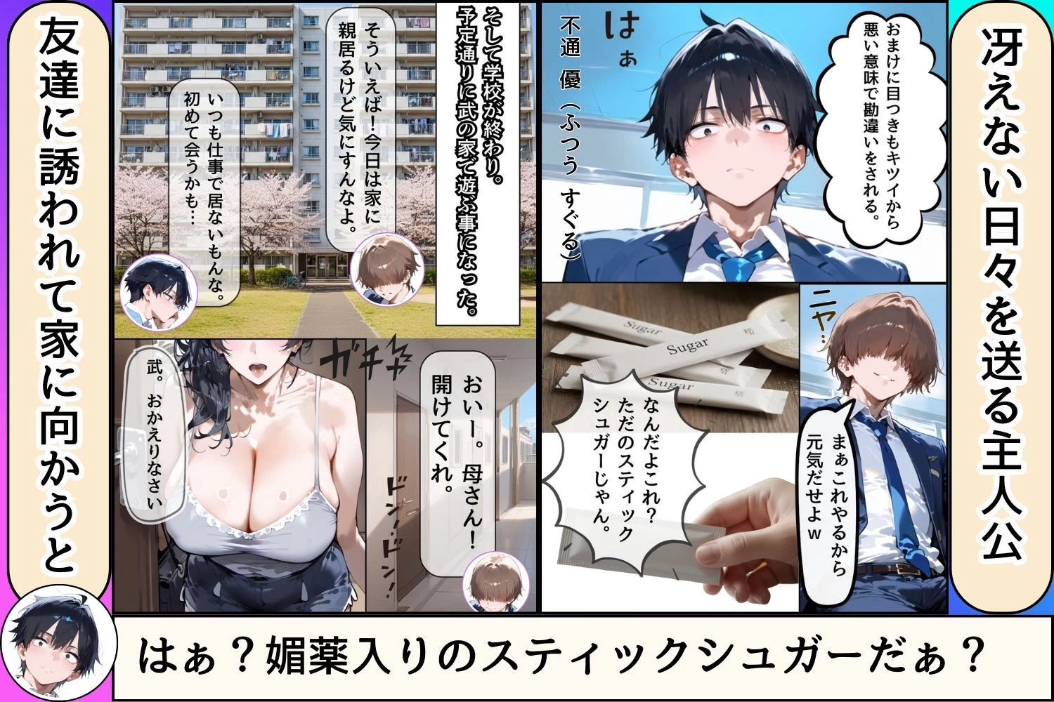 d_704831 | セックスレスのシングルマザーが発情したら本当にヤバかった。【くりきんとん】 - サンプル画像2