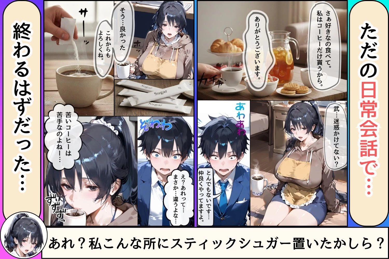 d_704831 | セックスレスのシングルマザーが発情したら本当にヤバかった。【くりきんとん】 - サンプル画像5