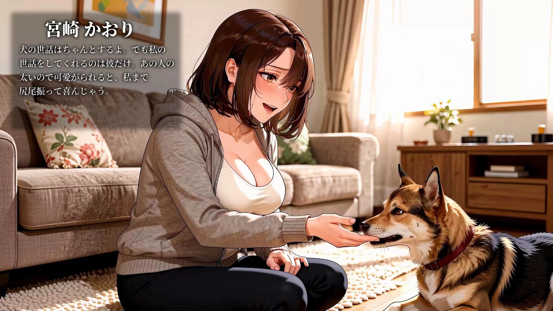 d_709596 | 【4K神画質アニメ】巨乳人妻100人と濃厚不倫セックス【126分】【ぬるぬるアニメ】 - サンプル画像9