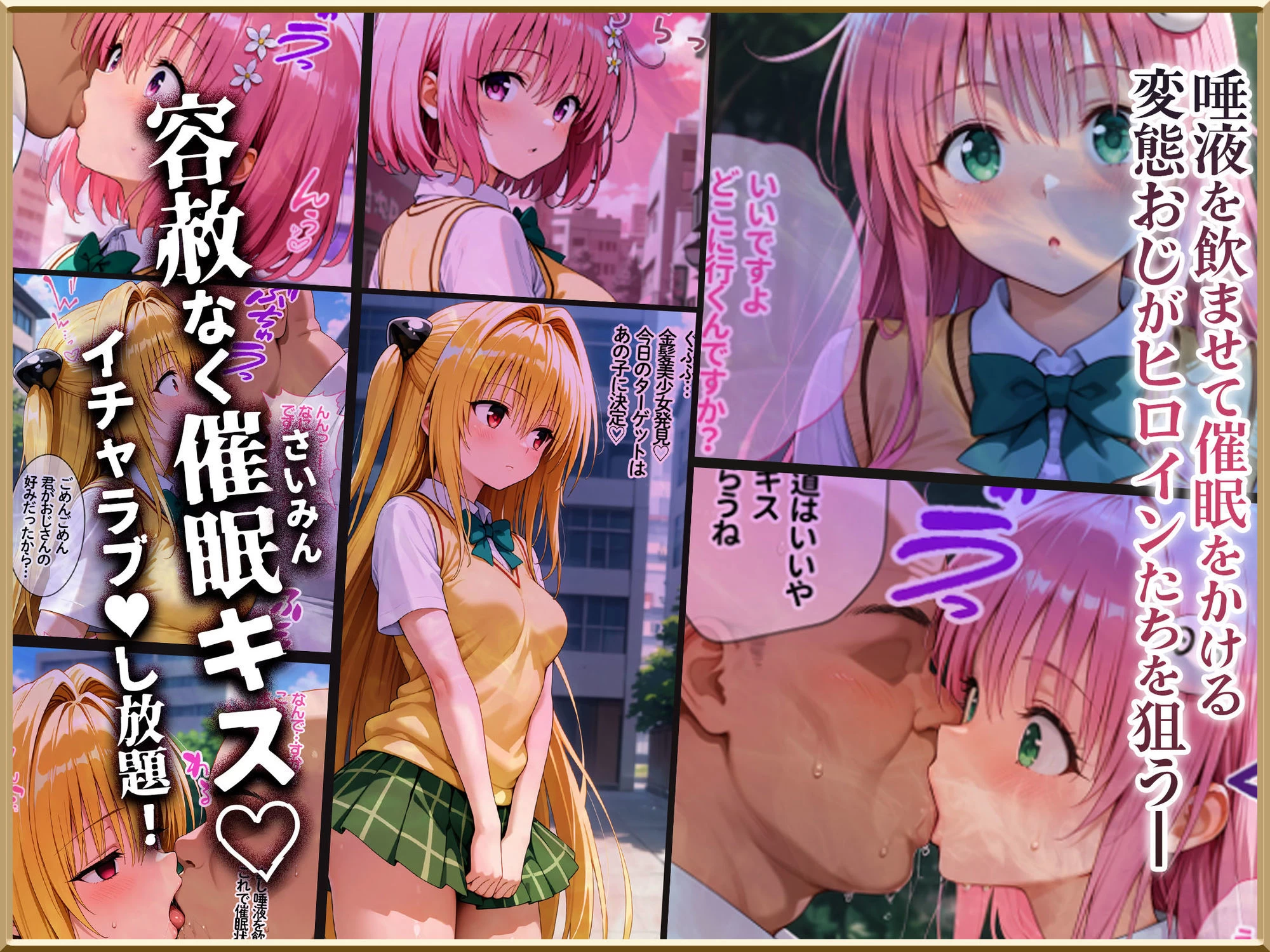 d_711382 | 【Part.1】キスで催●シリーズ贅沢イッキ読み！総集編【Residence】 - サンプル画像1