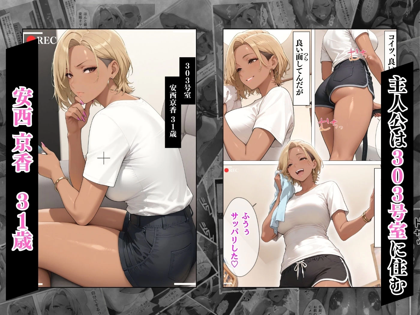 d_712273 | 【4K高画質】人妻限定アパート 303号室 安西京香 〜大家のペットになった日編〜【ワーテルLab】 - サンプル画像3