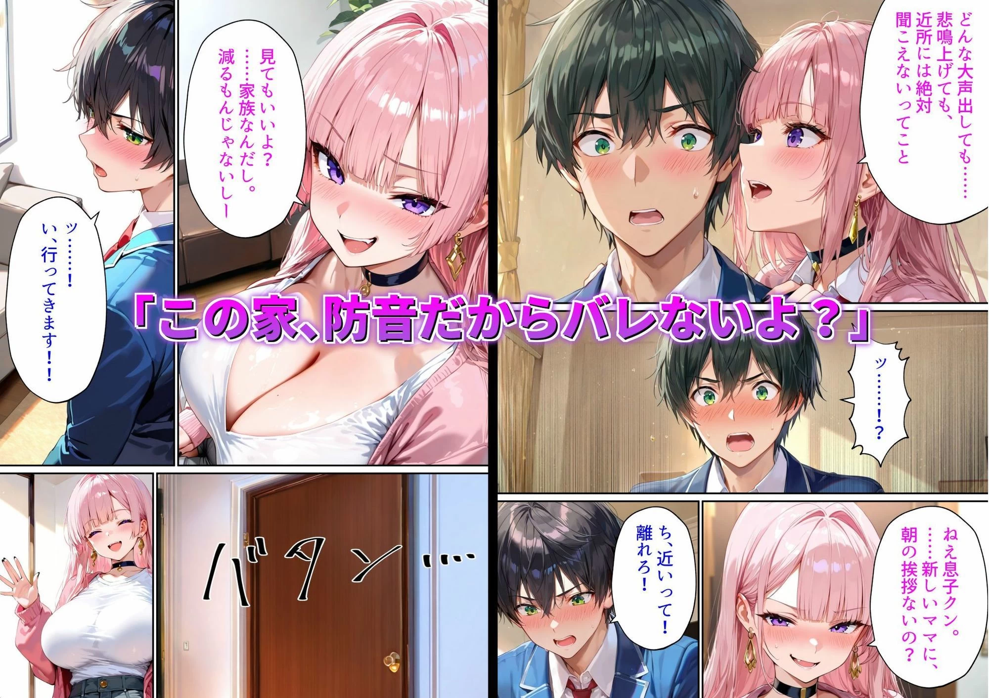 d_712370 | 父の再婚相手は同級生のギャルでした。〜留守中の家で「孫作り」をねだる若すぎる義母〜【あーもん堂】 - サンプル画像3