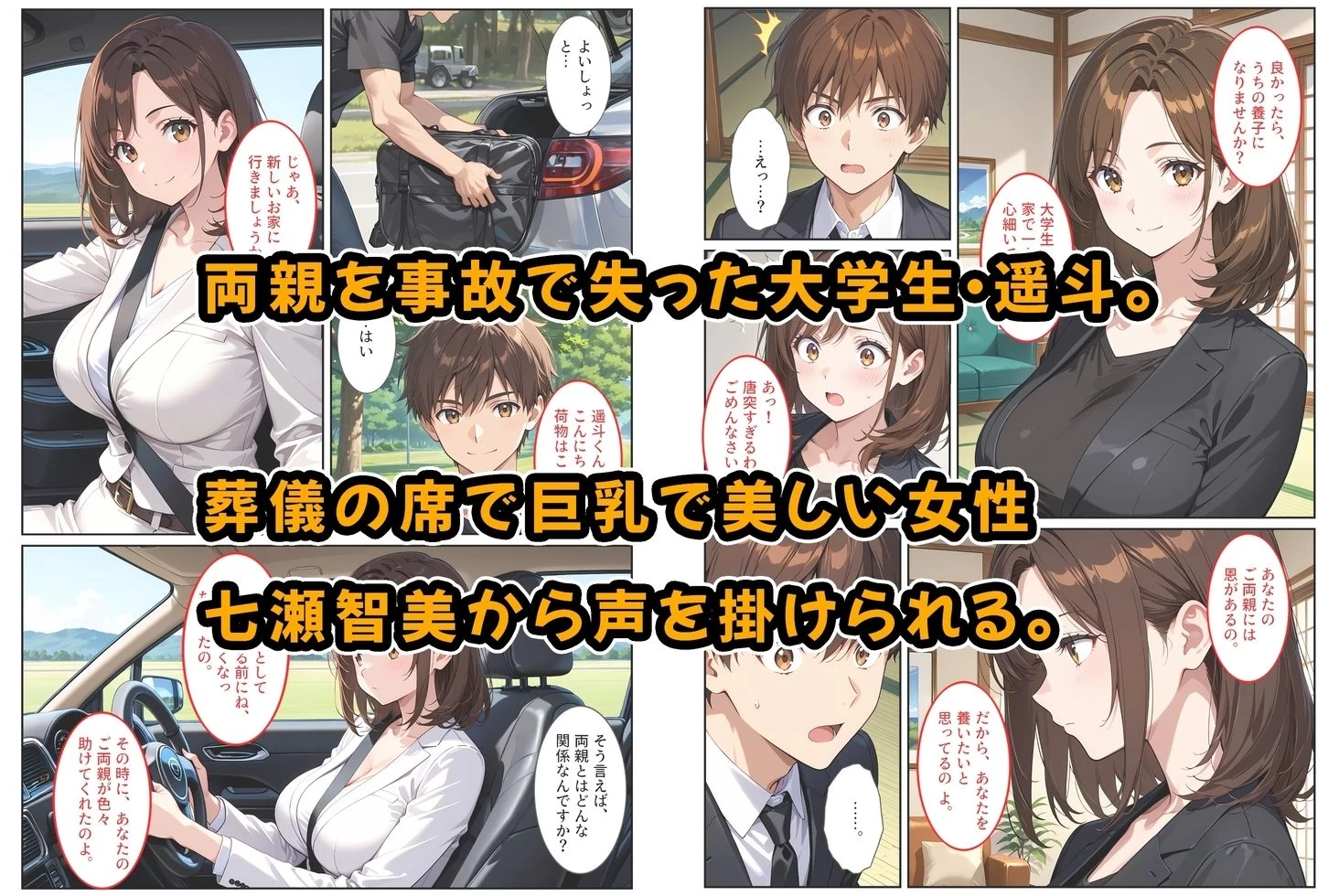 d_714388 | 養子になったら爆乳義母と双子義妹に誘惑されて中出しセックスしています！〜双子妹編〜【StudioSR（妹･人妻･巨乳推し）】 - サンプル画像1