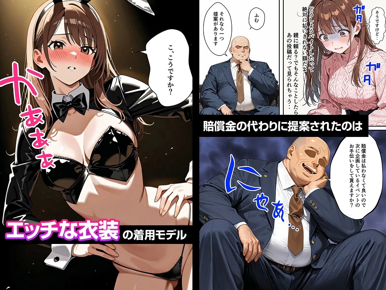 d_715307 | 水着ユ○バ -承認欲求モンスターJDが、水着ユ○バでSNS炎上を切っ掛けにネット公開SEXした話-【うさぎアトリエ】 - サンプル画像5