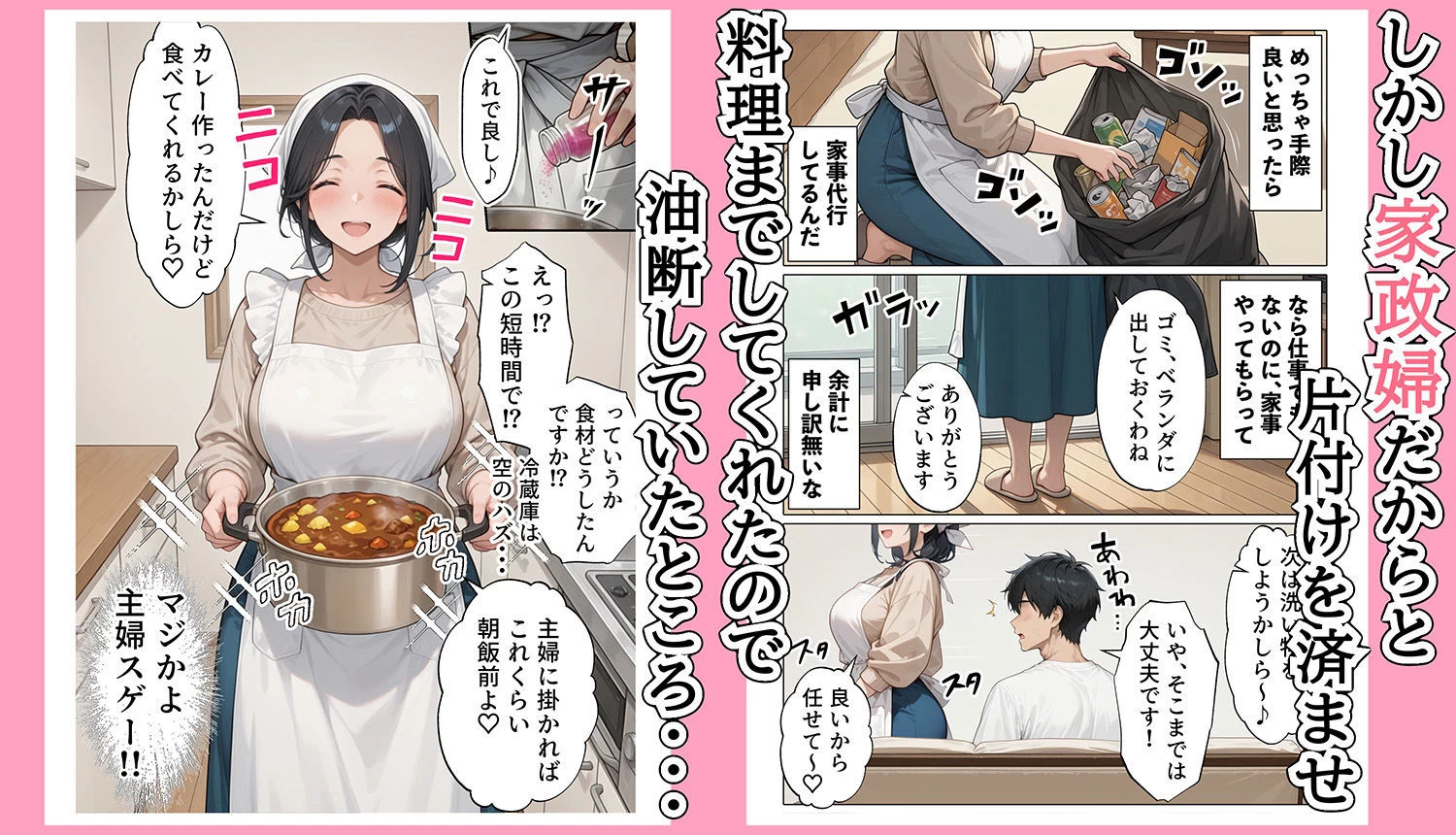 d_717079 | 【続編:JKのママ2】ラブドール頼んだら、JKのママが来た【AOI-COMICS】 - サンプル画像3