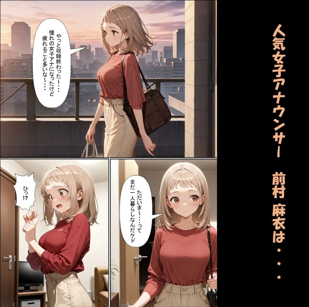 d_717346 | 人格射精III〜今日から俺は人気女子アナとしての人生を歩む・・・〜【性転の空】 - サンプル画像2